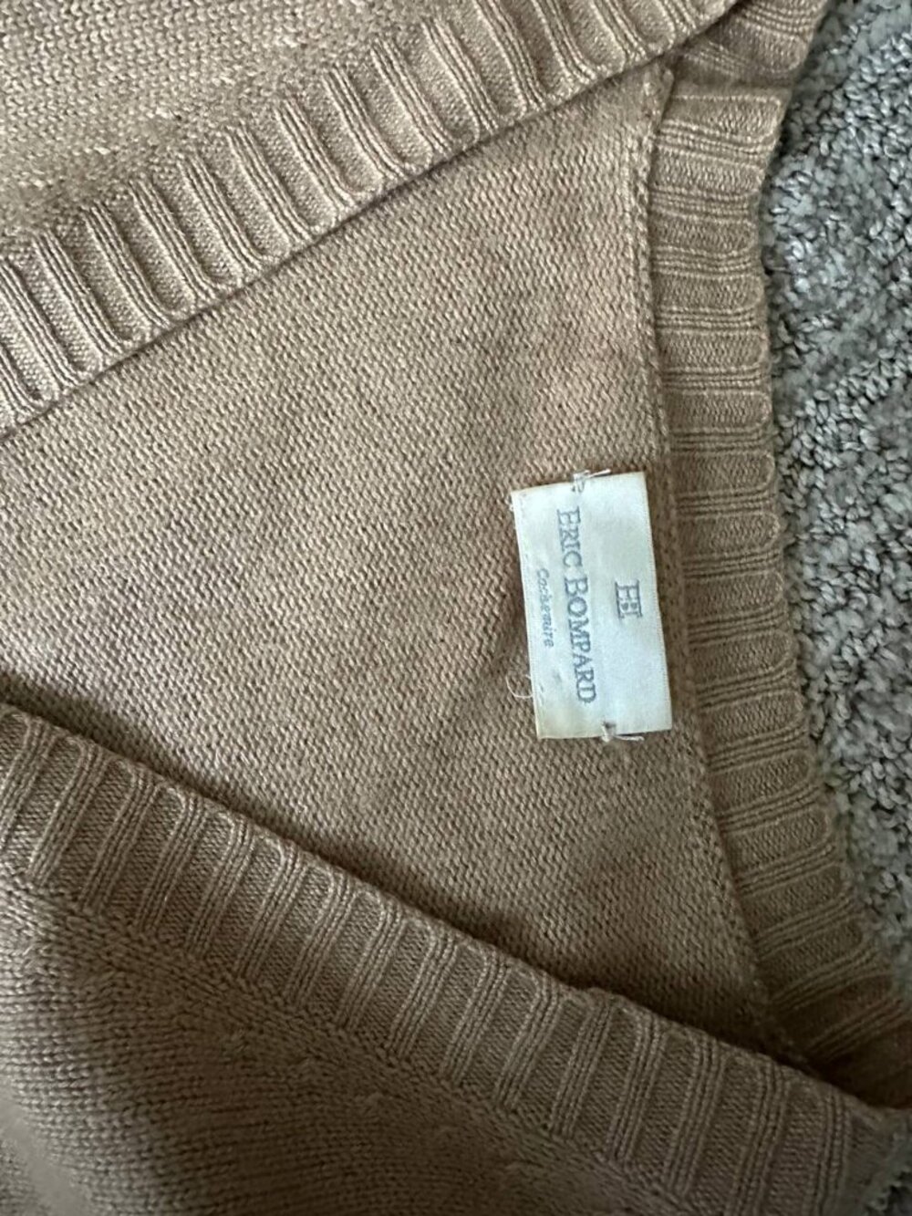 Eric Bombard Silk Cashmere Cardigan - Picture 4 of 5